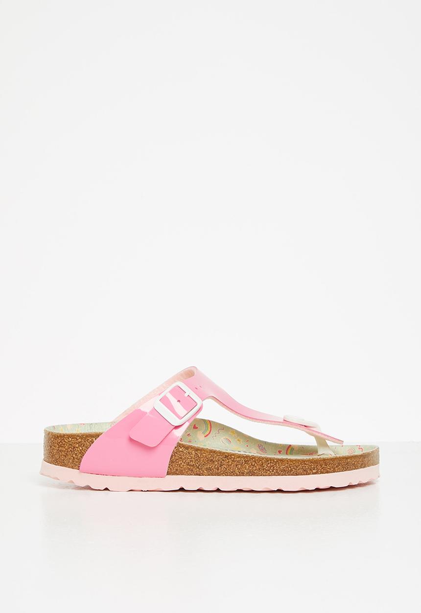 Birkenstock - Gizeh kids bf patent  - candy pink