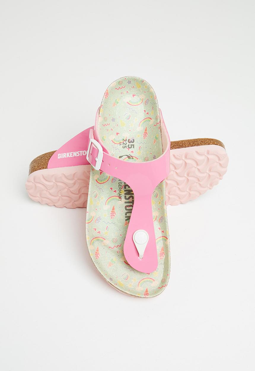 Birkenstock - Gizeh kids bf patent  - candy pink