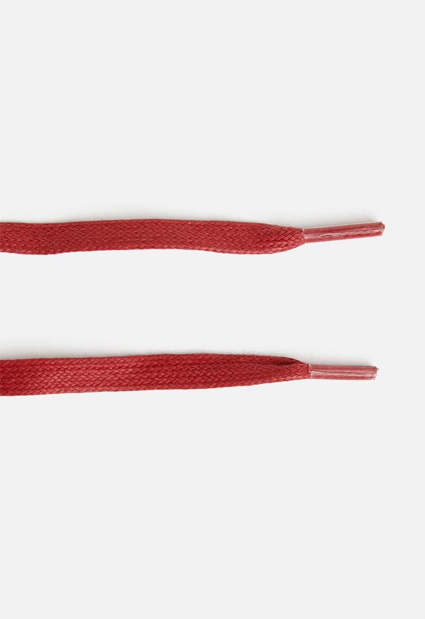Binder - Waxed shoe laces 160cm - red