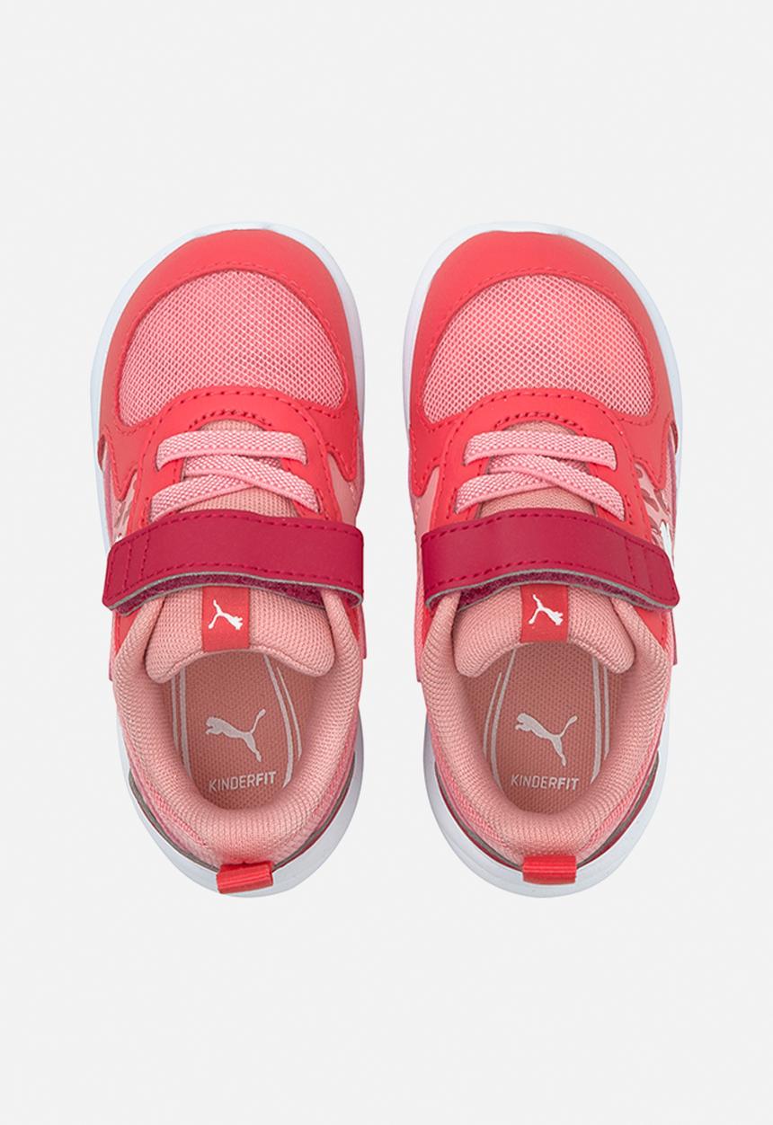 PUMA - Puma fun racer roar ac inf - pink & red