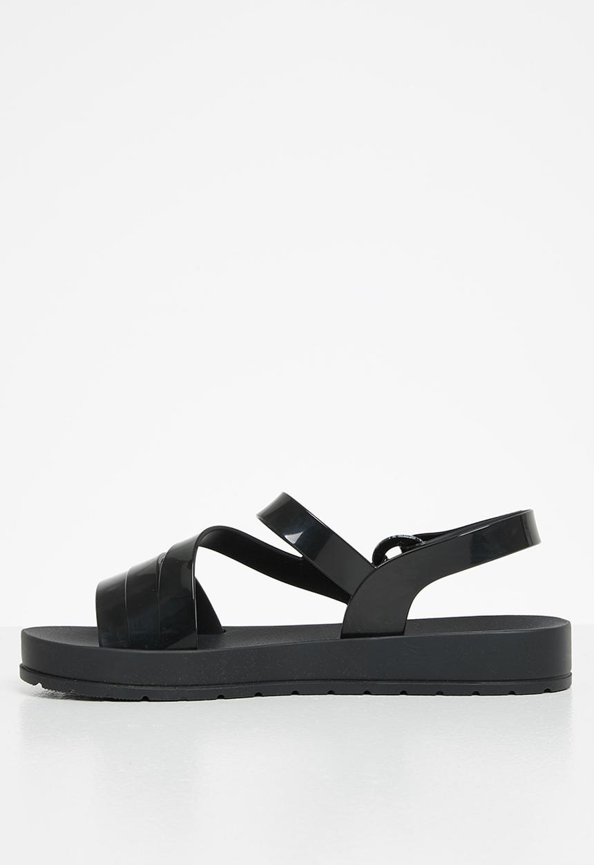 Zaxy - Freeze sand plat fem - black