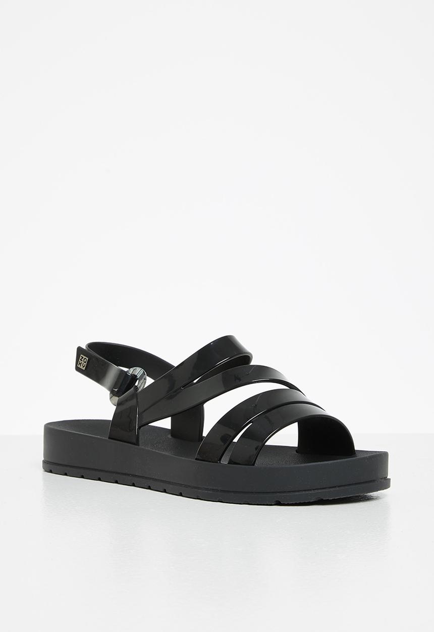 Zaxy - Freeze sand plat fem - black
