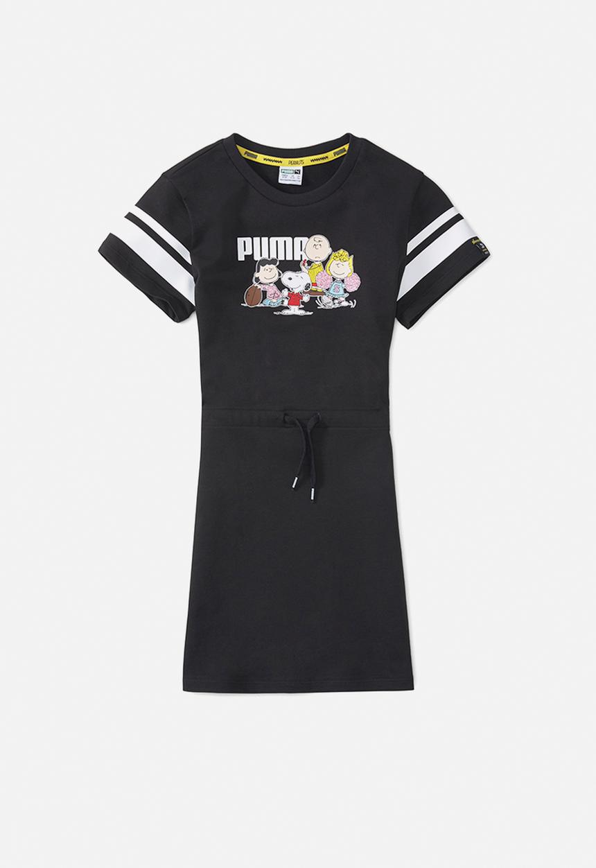 PUMA - Puma x peanuts dress g - black