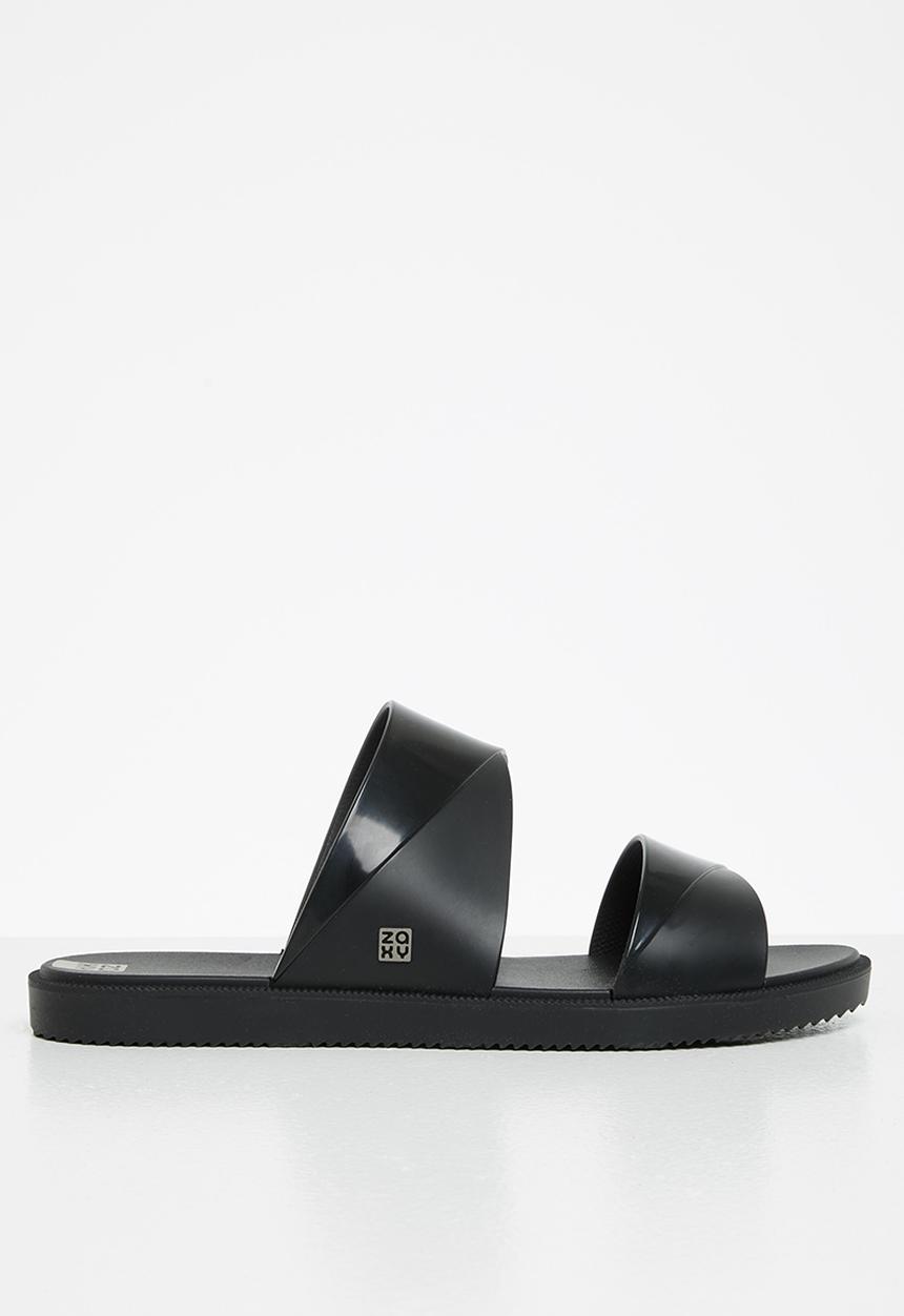 Zaxy - Shake slide fem - black