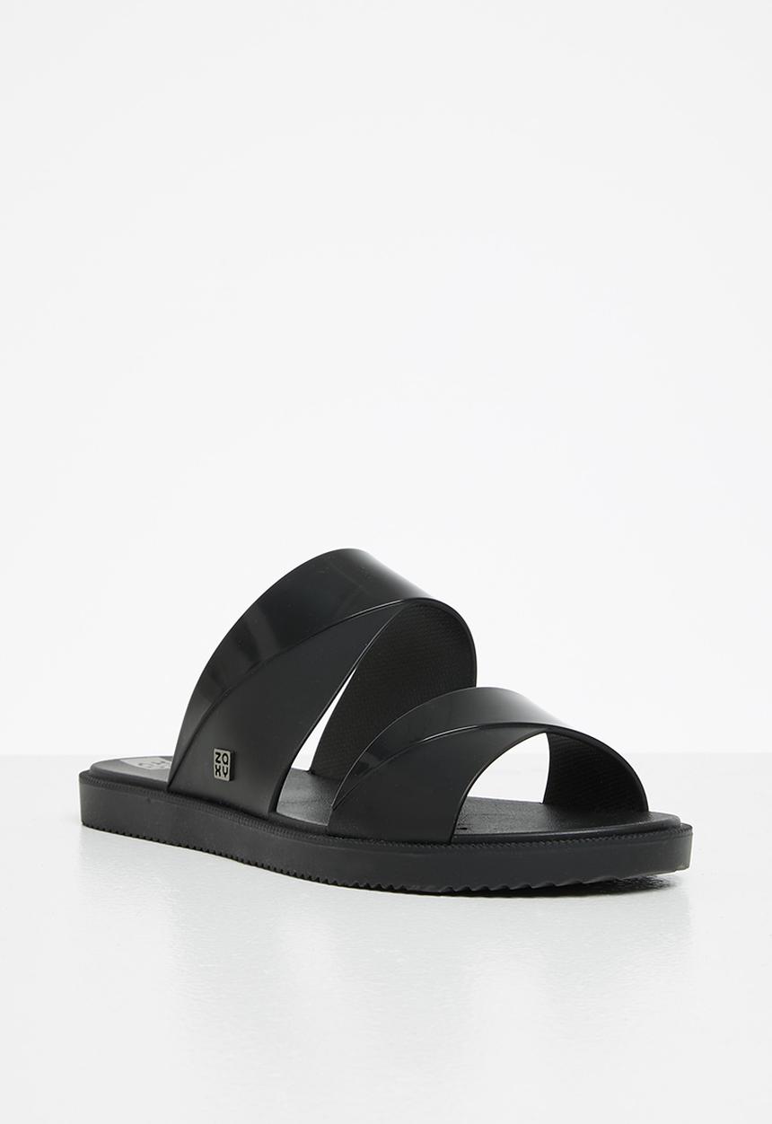 Zaxy - Shake slide fem - black