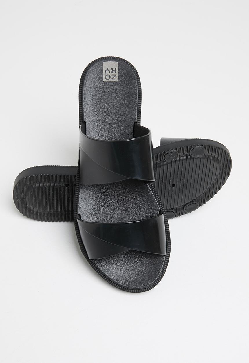 Zaxy - Shake slide fem - black