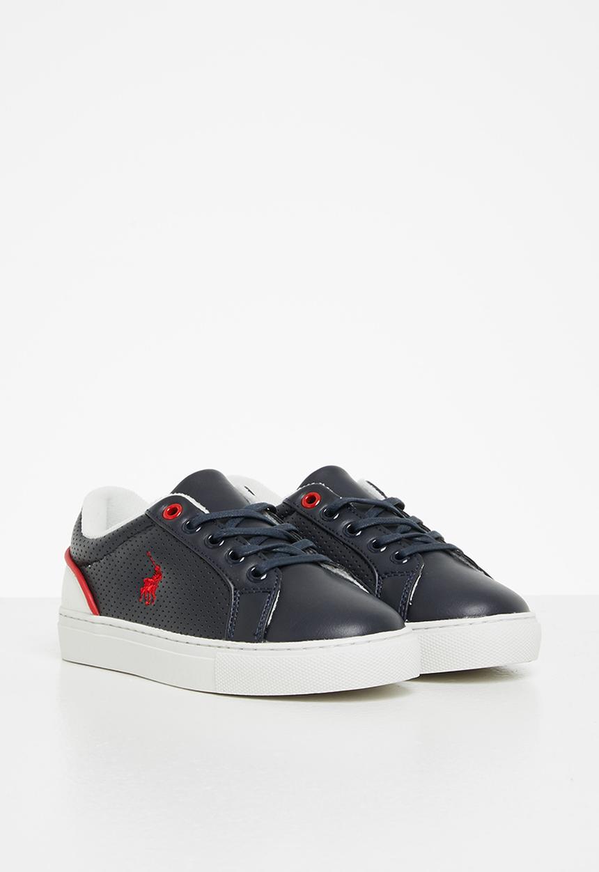 POLO - Boys brad contrast sneaker - navy