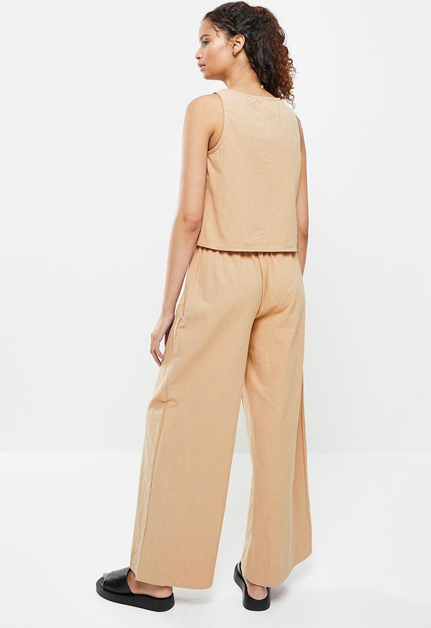 dailyfriday - Vest & cullote set - stone