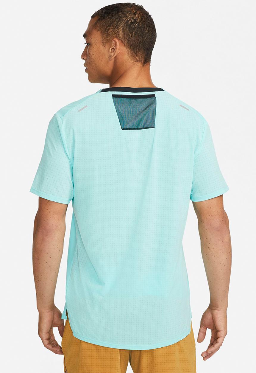 Nike -  Dri-FIT Rise 365 Short-Sleeve Trail Run Tee - copa/reflective silver