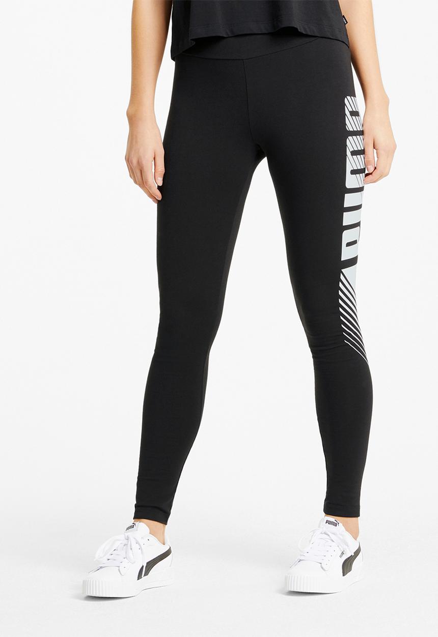 PUMA - Ss graphic leggings - black