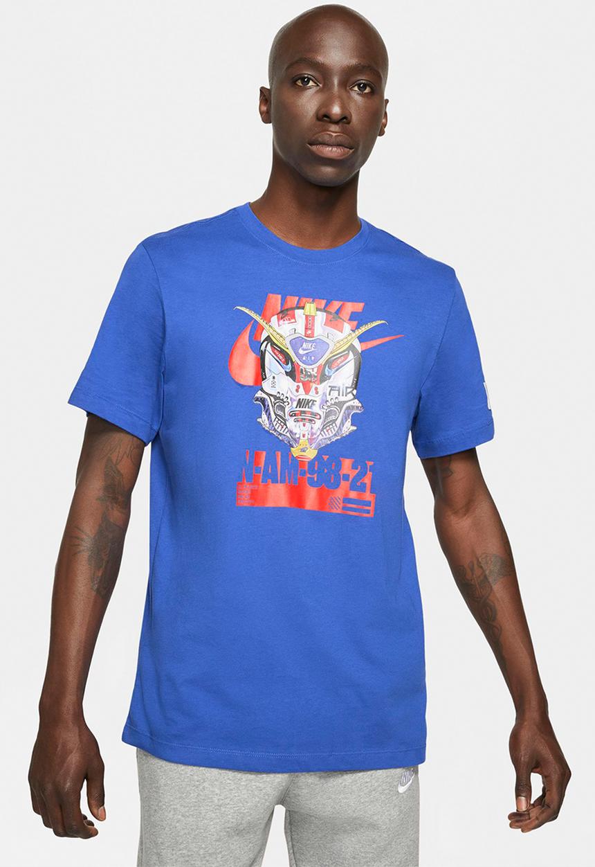 Nike - NSW  Mech Air Mask Tee  - game royal