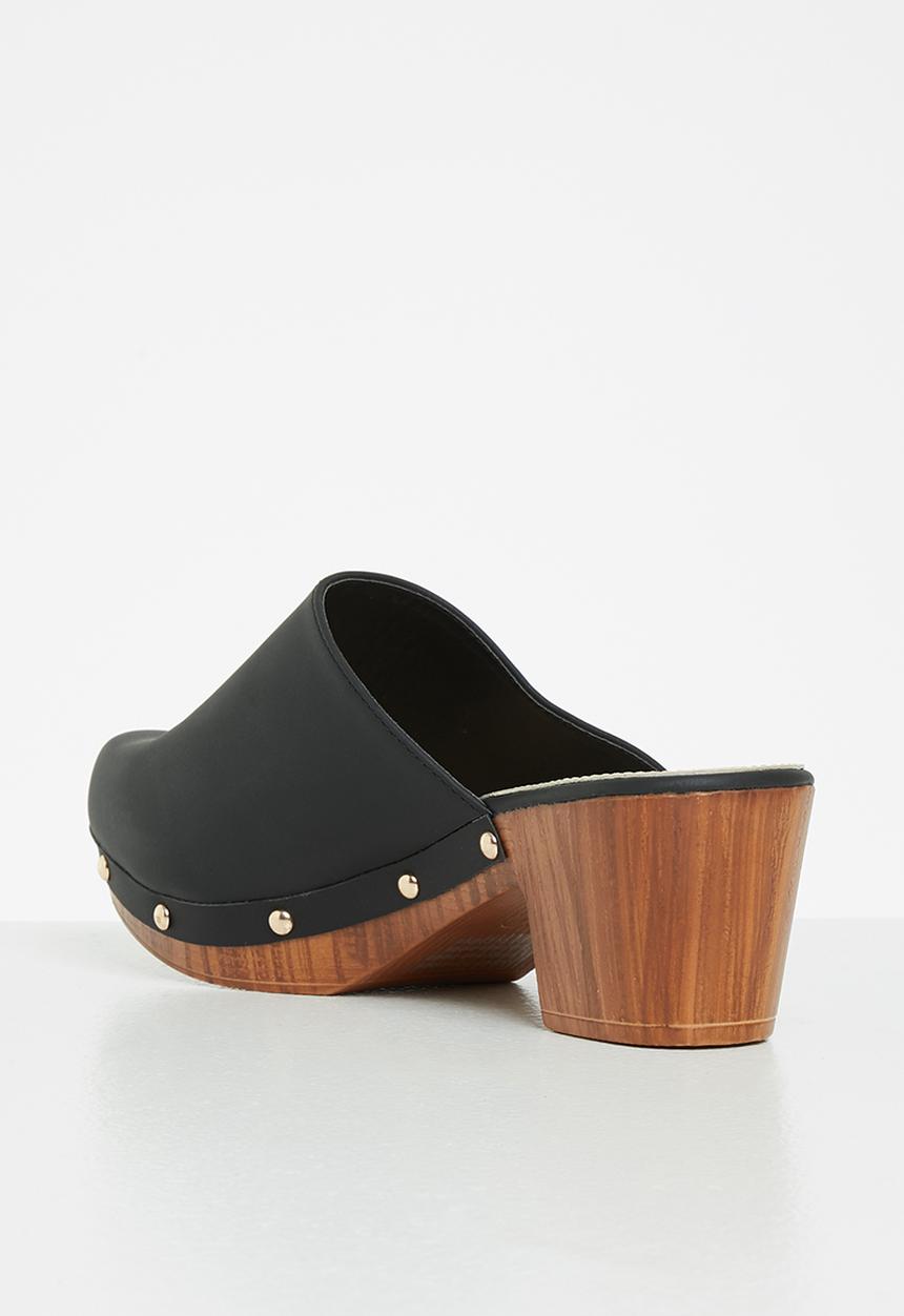 Superbalist - Kelly clog - black