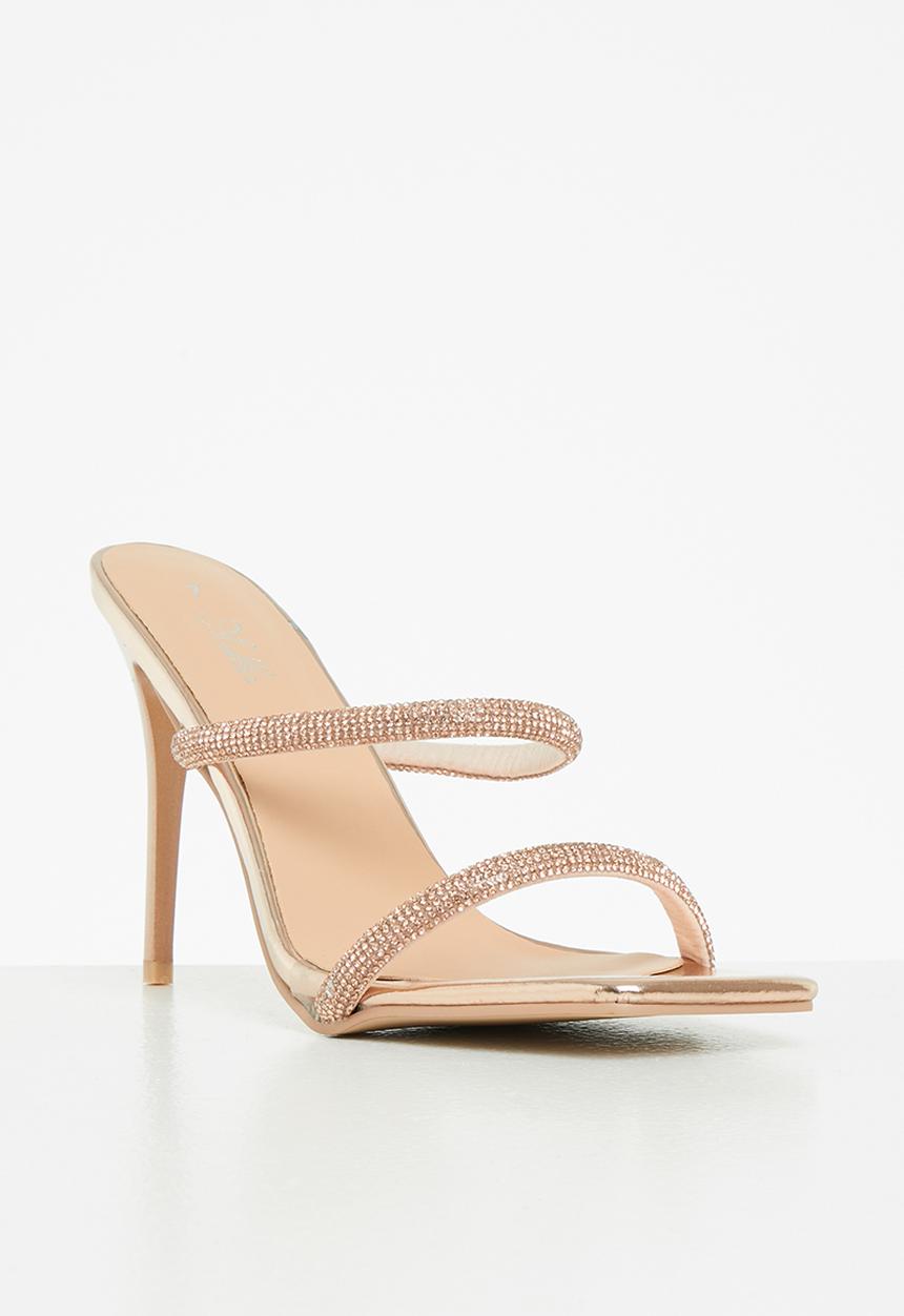 MILLA - Julie slingback heel - rose gold