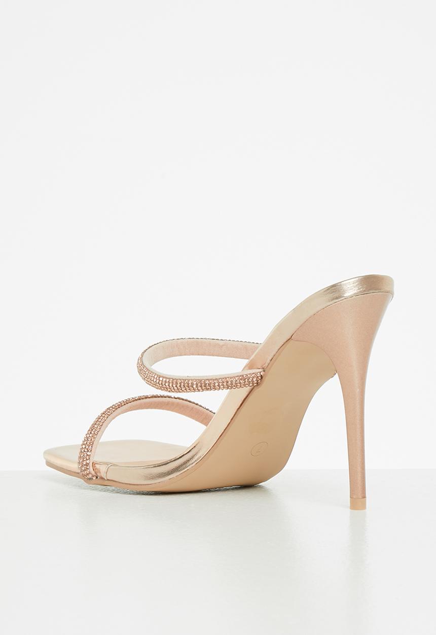 MILLA - Julie slingback heel - rose gold