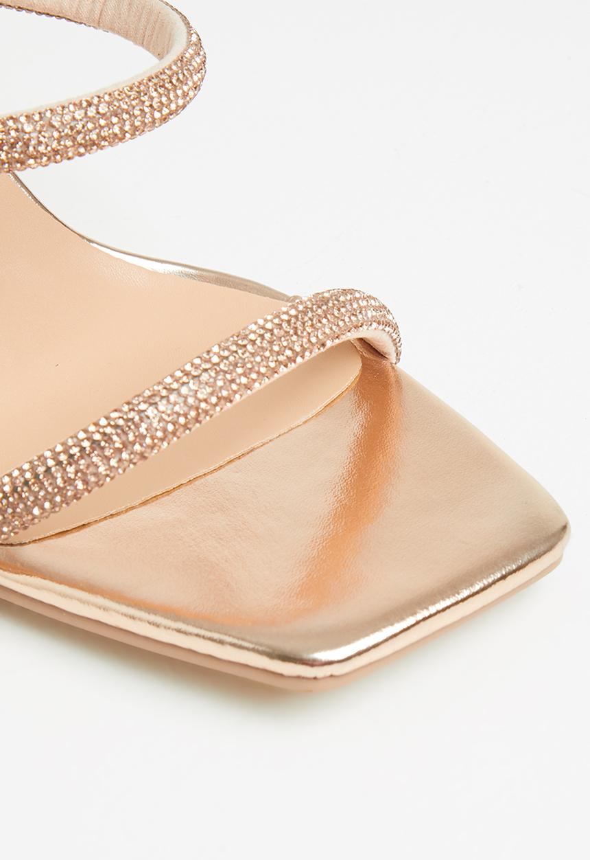 MILLA - Julie slingback heel - rose gold