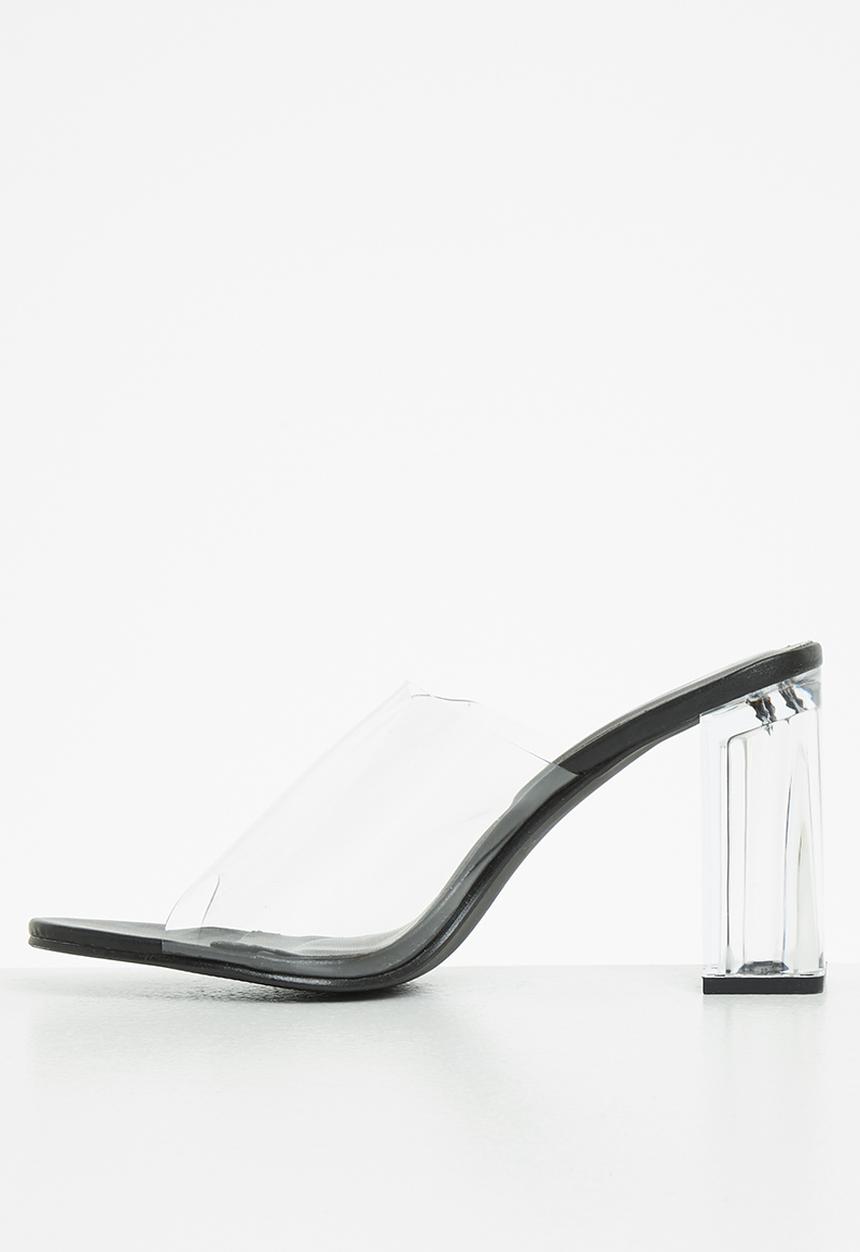 MILLA - Sparkle mule - black