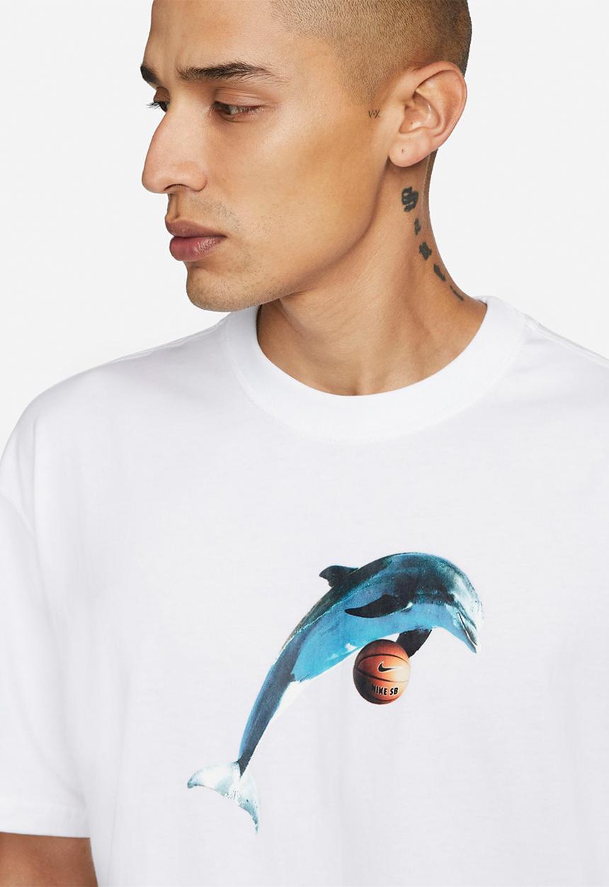 Nike - Nike SB Tee Bernard - white