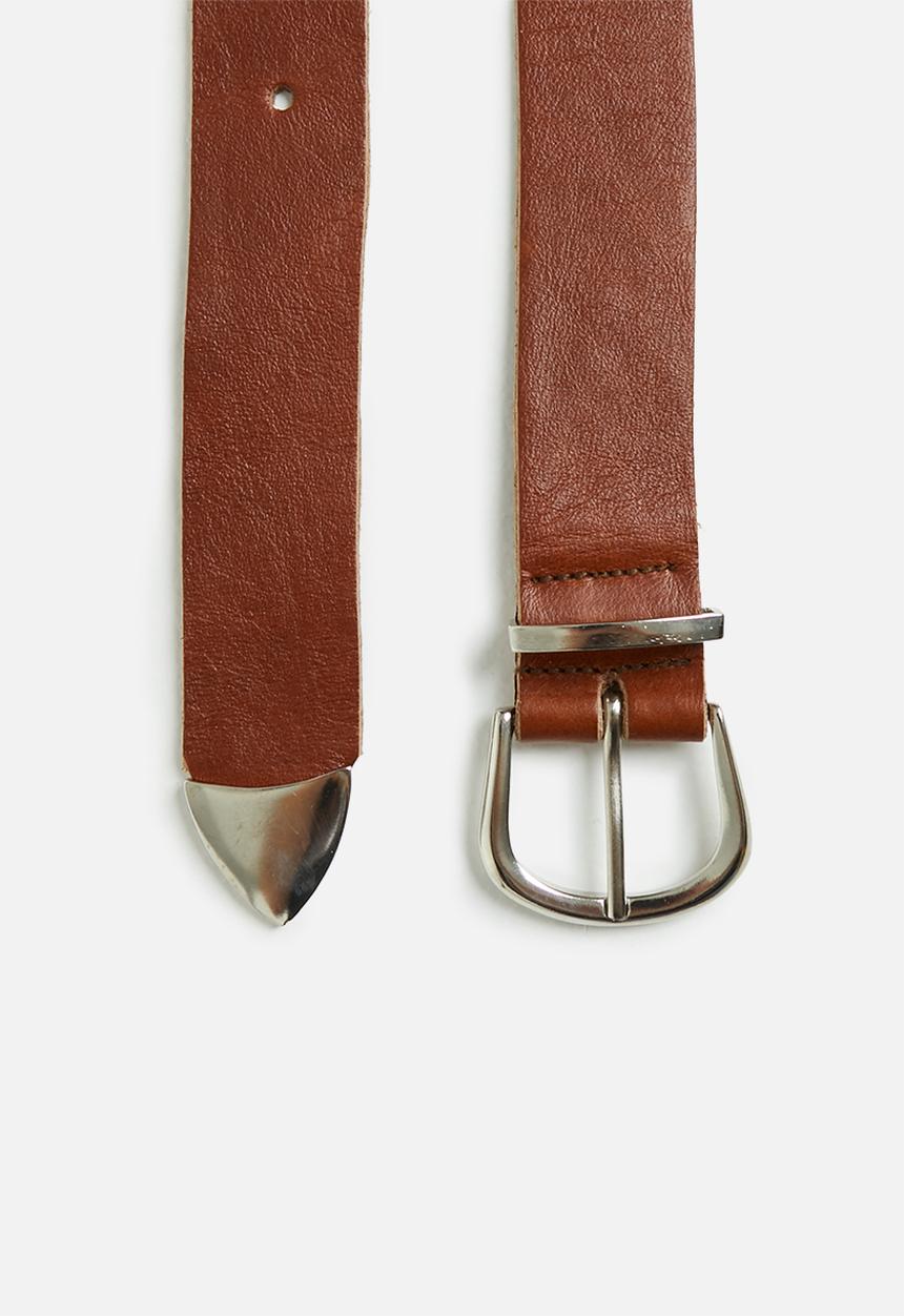 Superbalist - Zonietta leather belt - brown