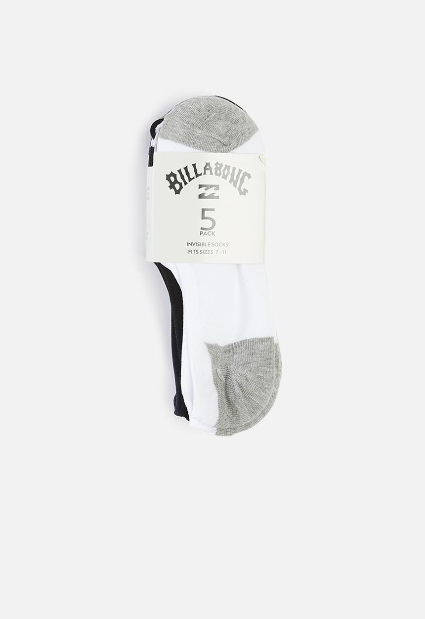 Billabong  - Invisible socks 5 pack std - multi 
