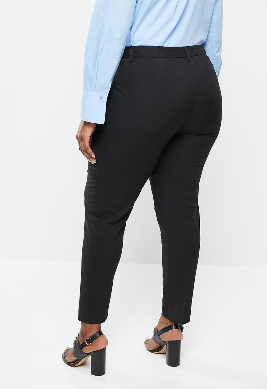 POLO - Plus kylie formal pant - black