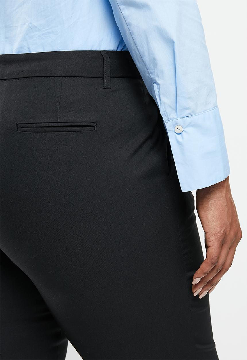 POLO - Plus kylie formal pant - black