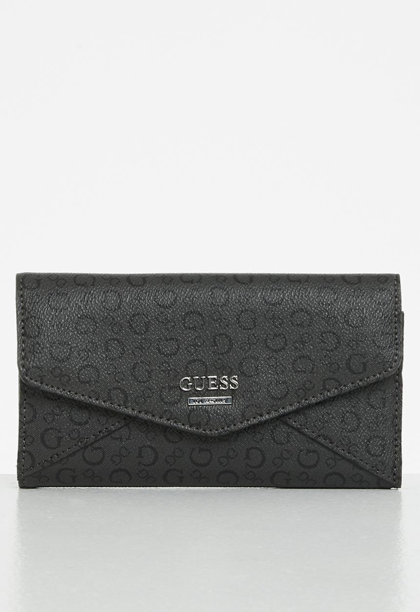 GUESS - Buoso slg slim clutch - coal