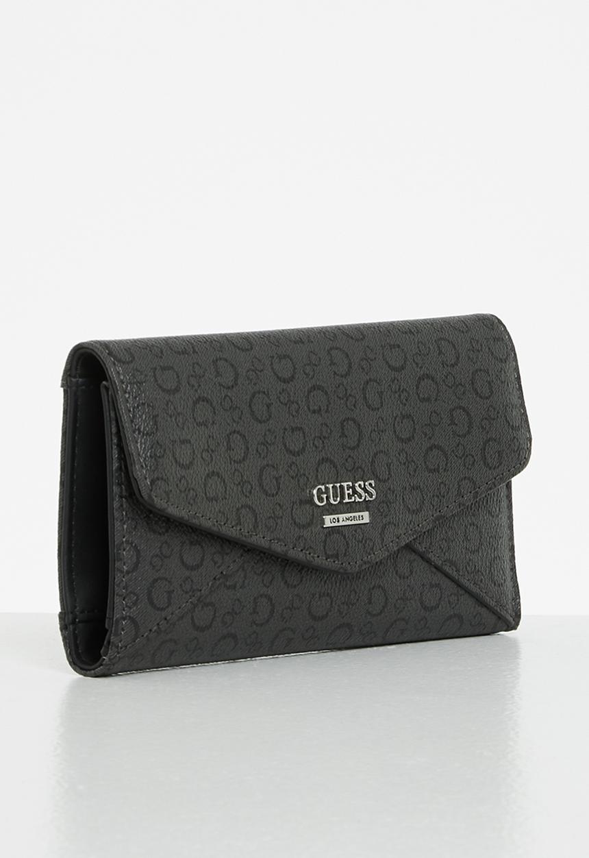 GUESS - Buoso slg slim clutch - coal