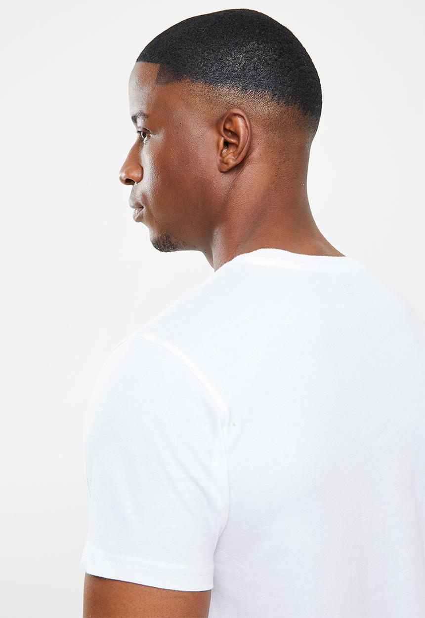 POLO - Steve short sleeve tee - white