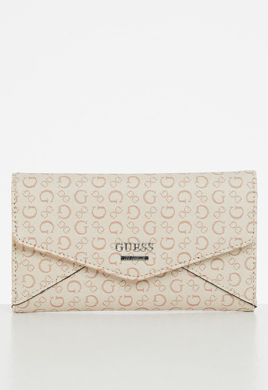 GUESS - Buoso slg slim clutch - khaki