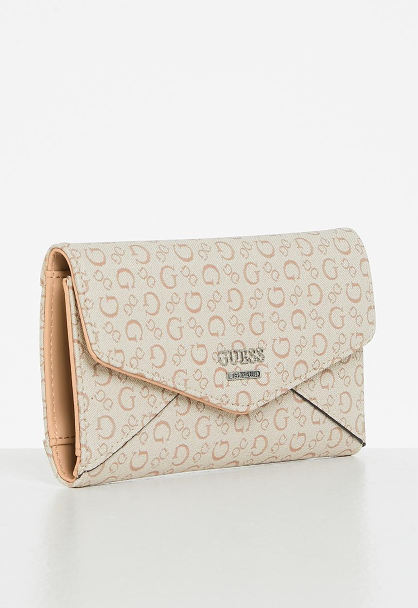 GUESS - Buoso slg slim clutch - khaki