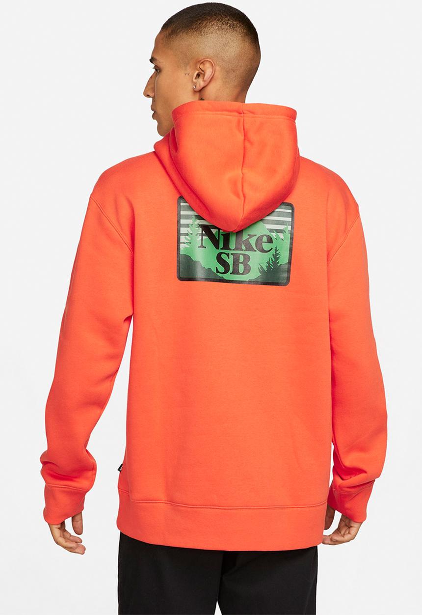 Nike - SB Skate Hoodie One Off- rush orange/black