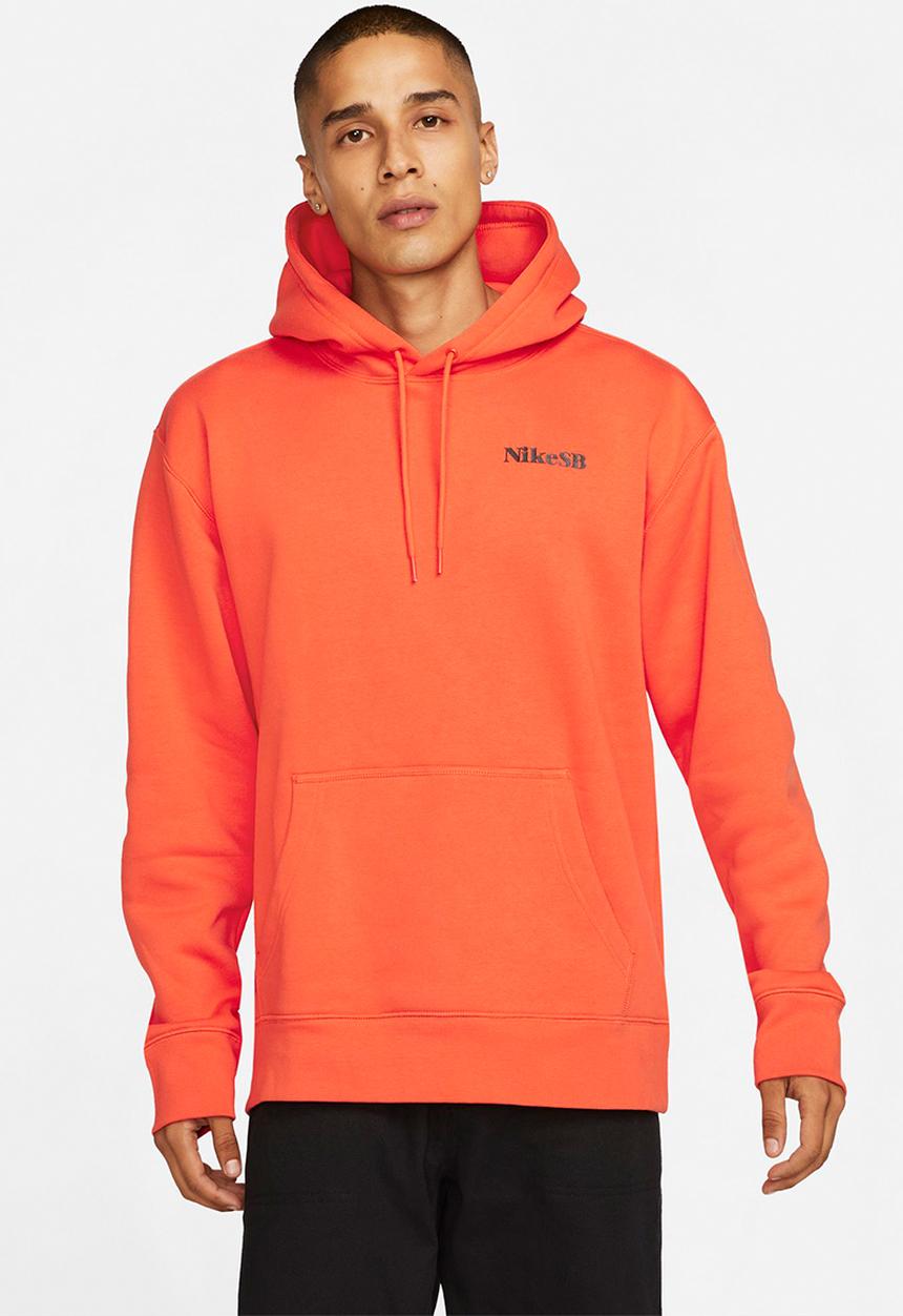 Nike - SB Skate Hoodie One Off- rush orange/black