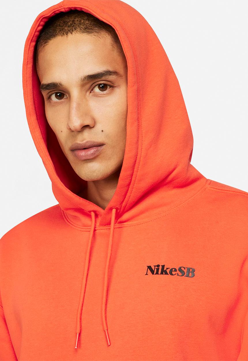 Nike - SB Skate Hoodie One Off- rush orange/black