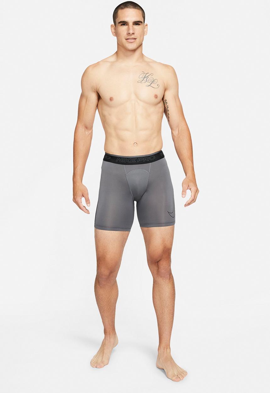 Nike - Nike Pro Dri-FIT - Men's Shorts - iron grey/black/black