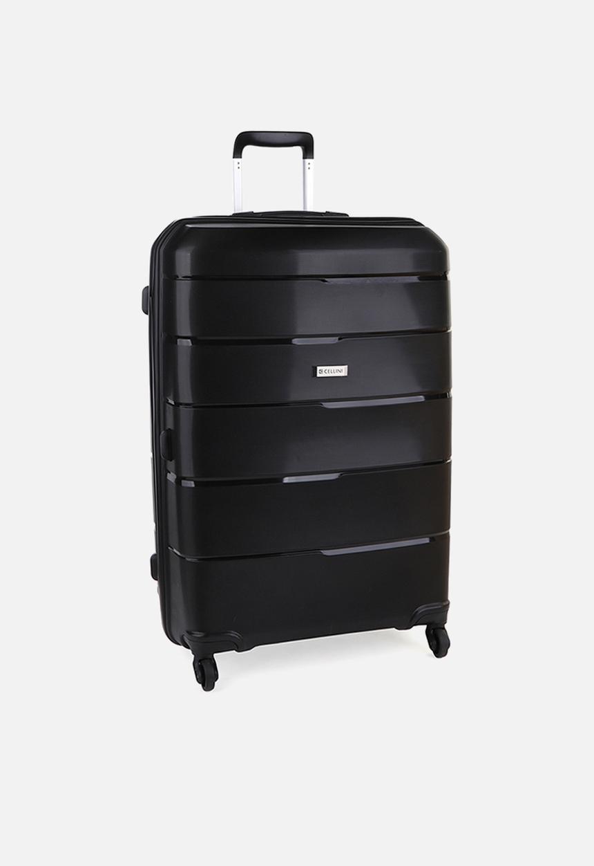 Cellini - Spinn 4 wheel trolley- 74cm - black
