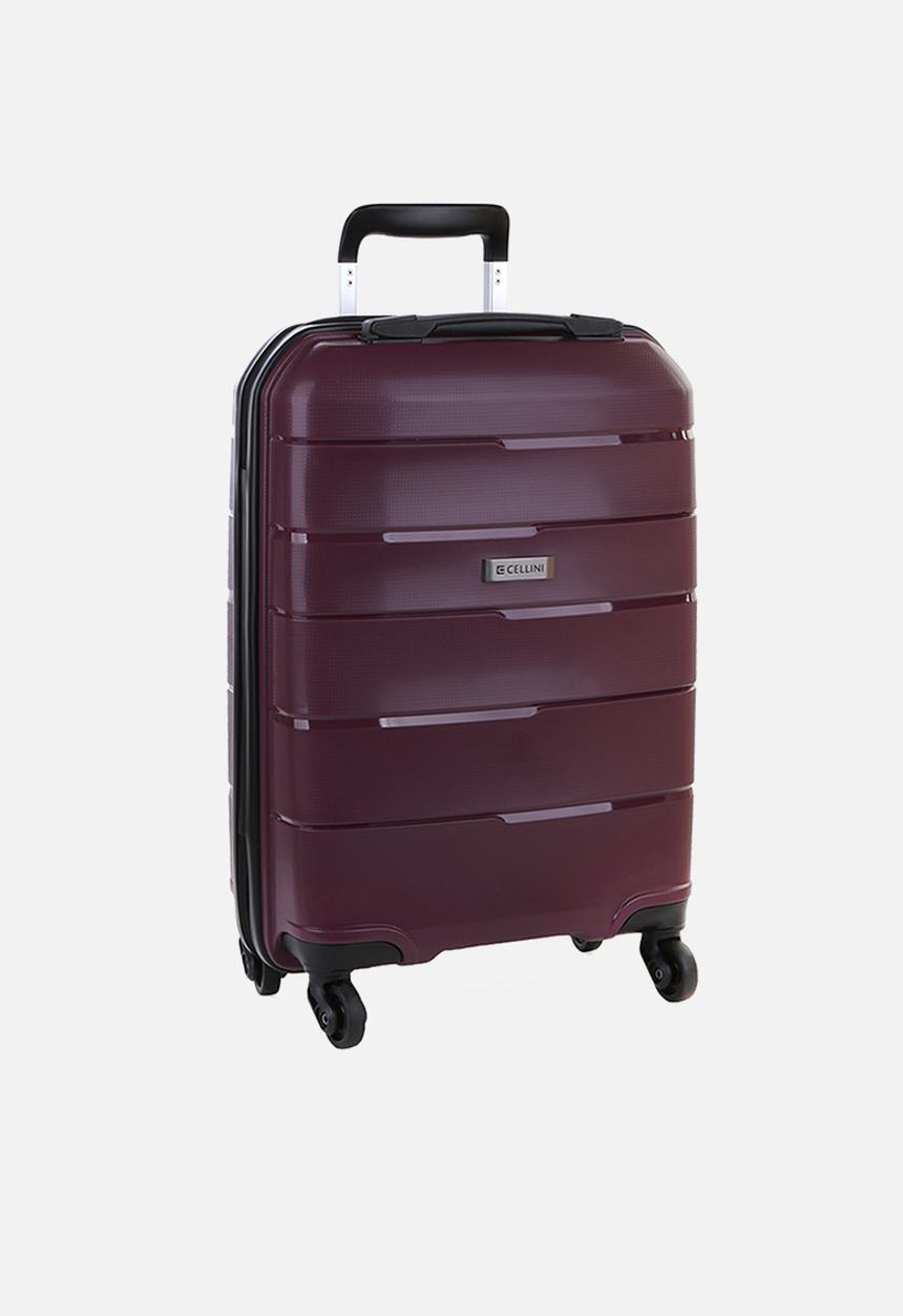 Cellini - Spinn 4 wheel trolley 54cm - violet