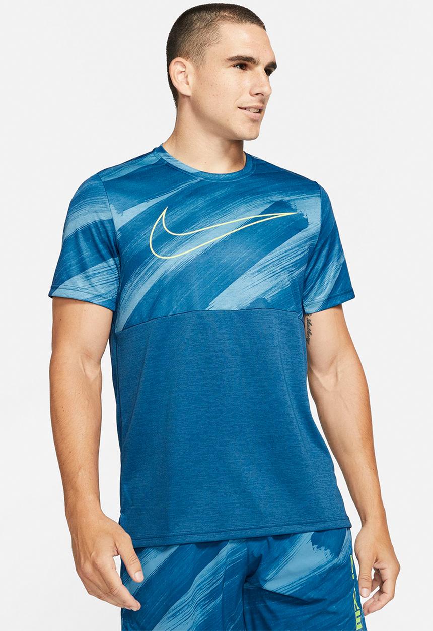 Nike - Nike Pro Dri-FIT SuperSet Sport Clash Men'- dutch blue/court blue/volt