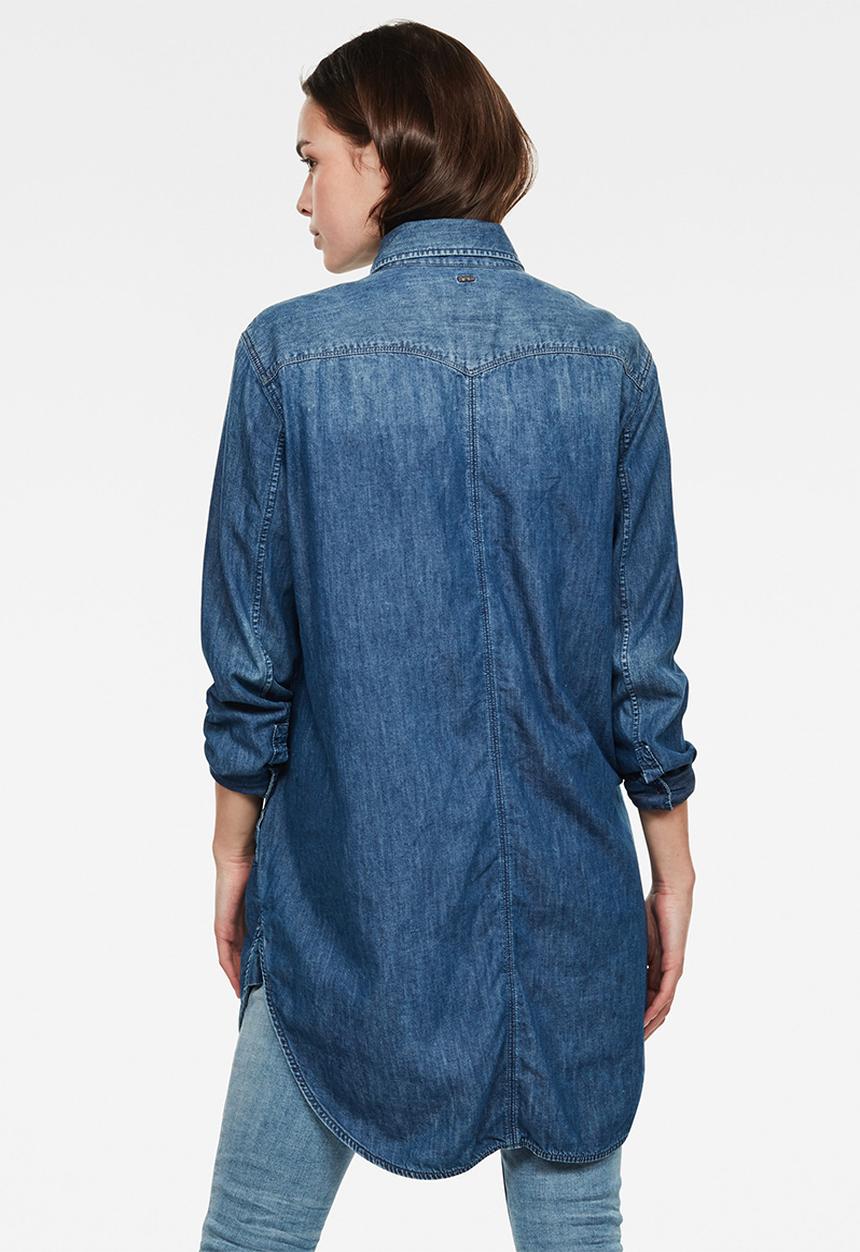 G-STAR - Tacoma bf shirt long sleeve - faded shore