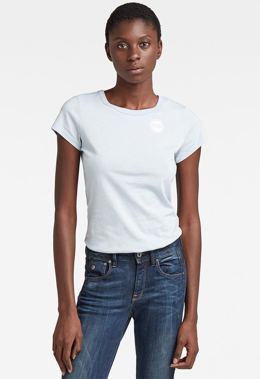 G-STAR - Graphic 1 r t short sleeve - lt wave