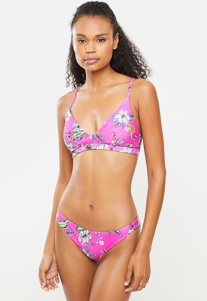 Superdry. - Surf bikini brief - pink