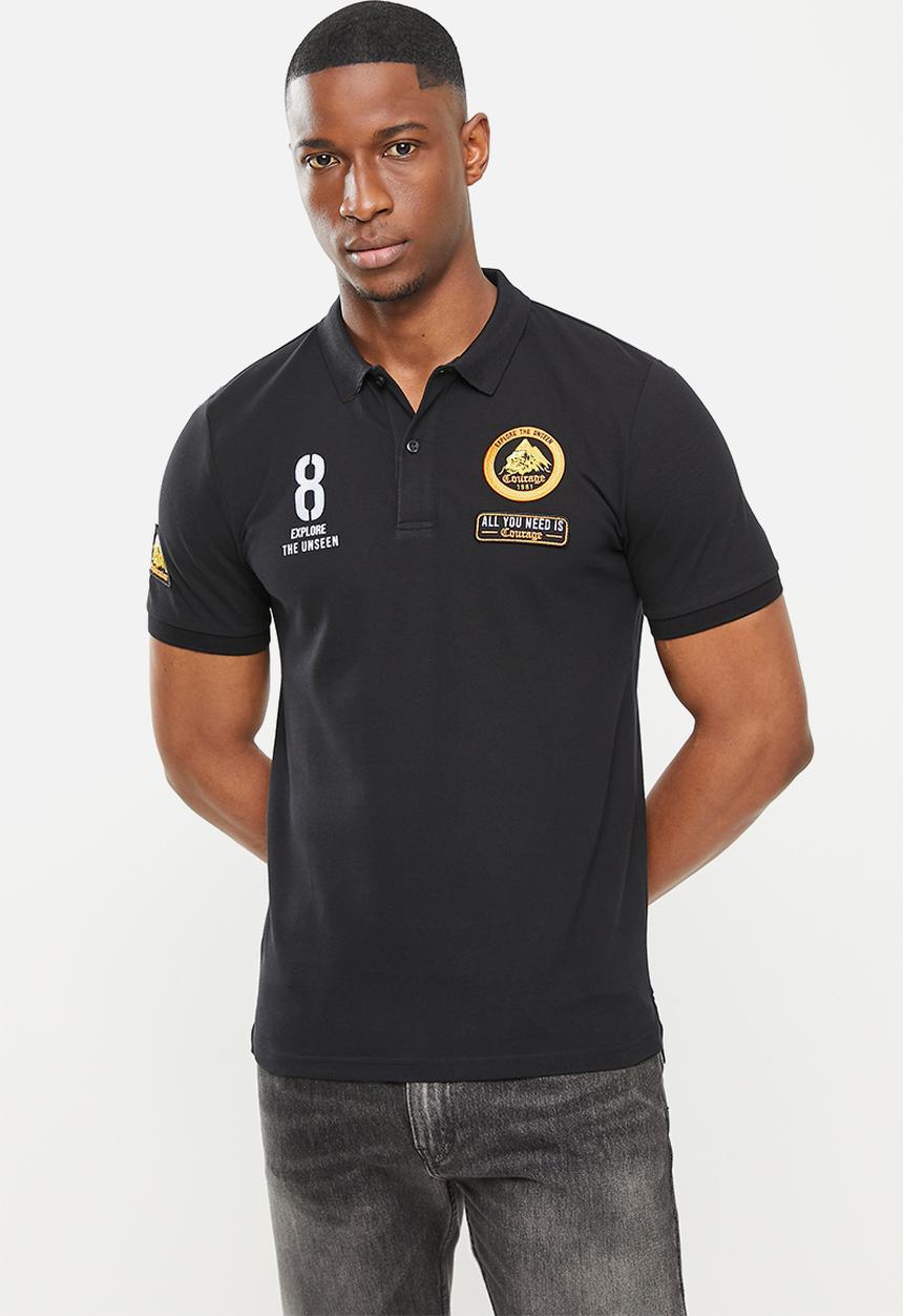 Giordano - Retro sport golfer - black 