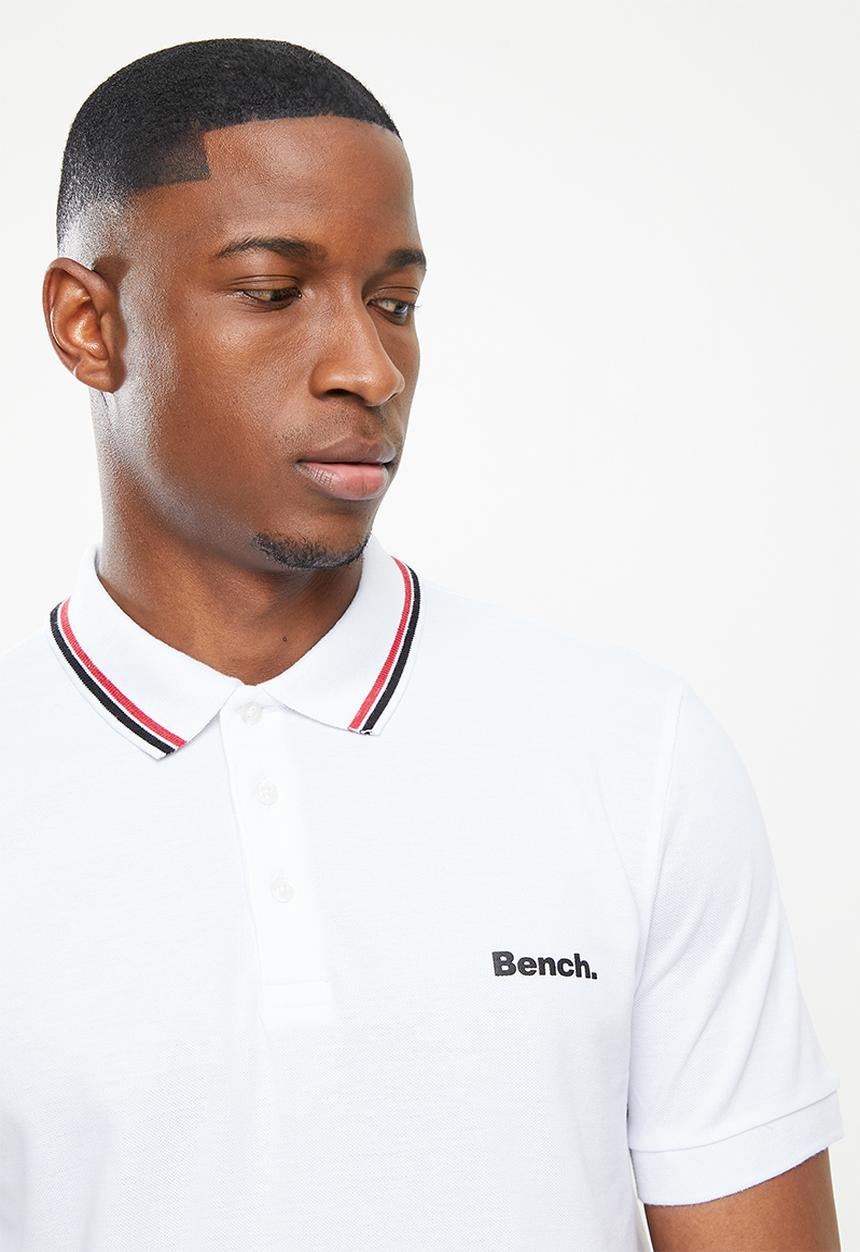 Bench - Gruff polo - white