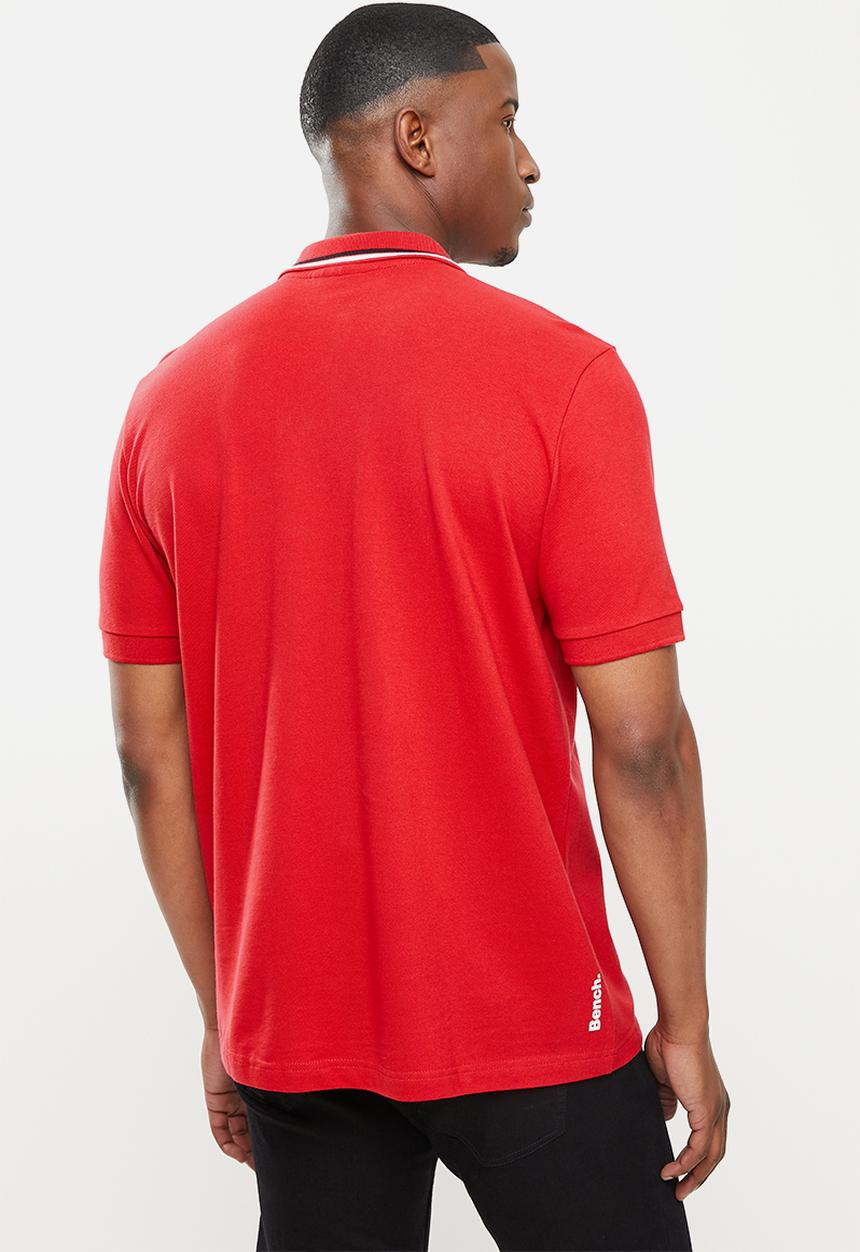 Bench - Gruff polo - red