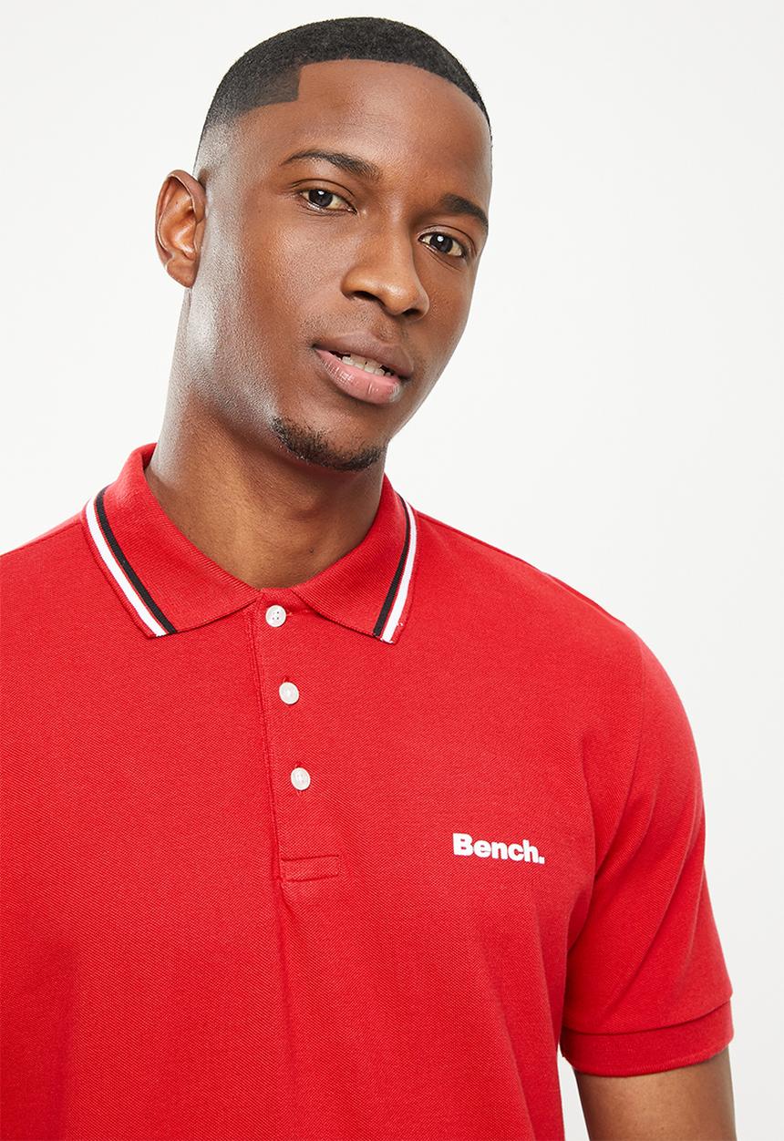 Bench - Gruff polo - red