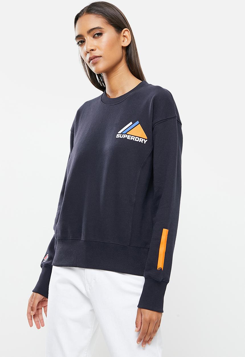 Superdry. - Mountain sport crew - deep navy