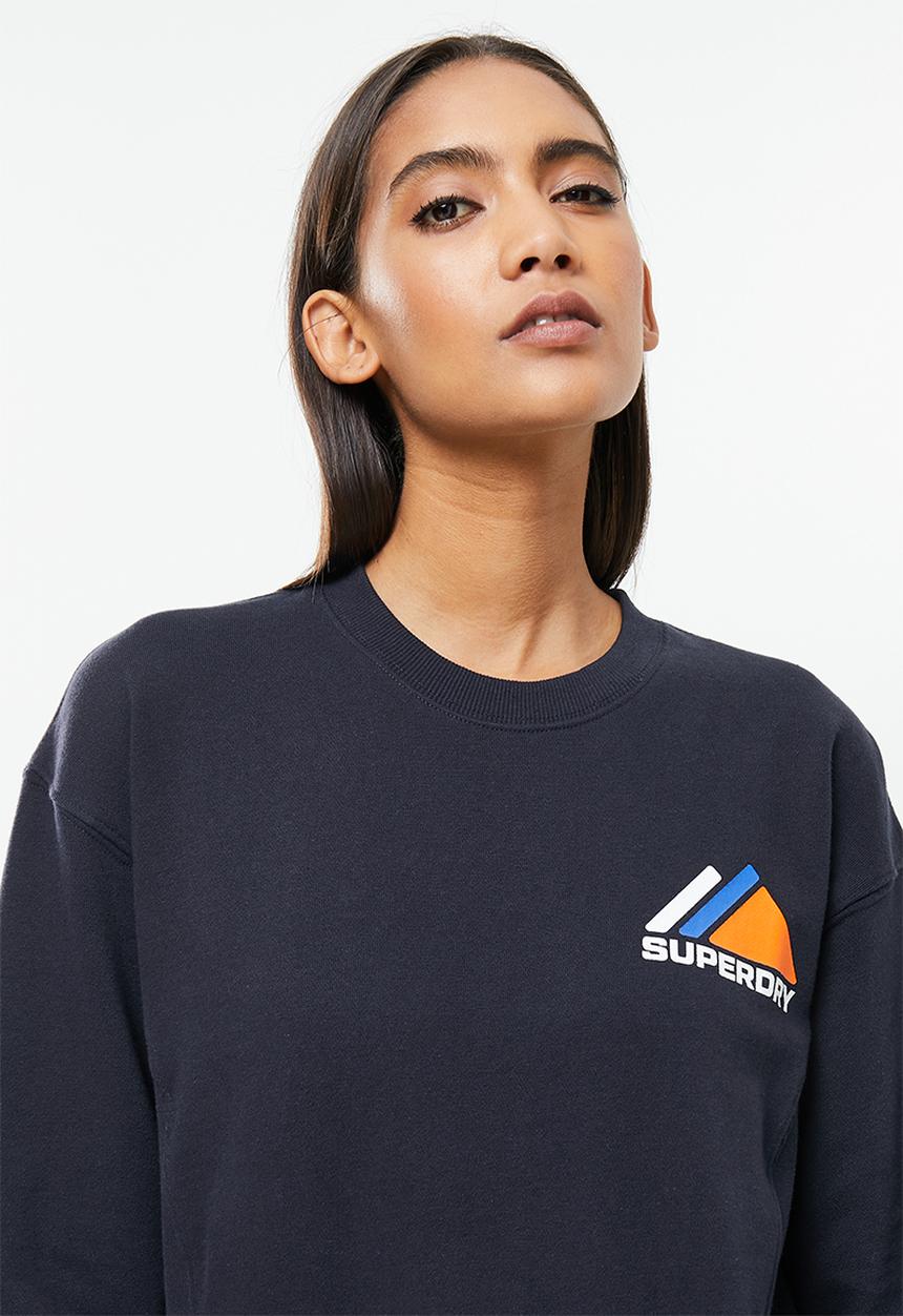 Superdry. - Mountain sport crew - deep navy