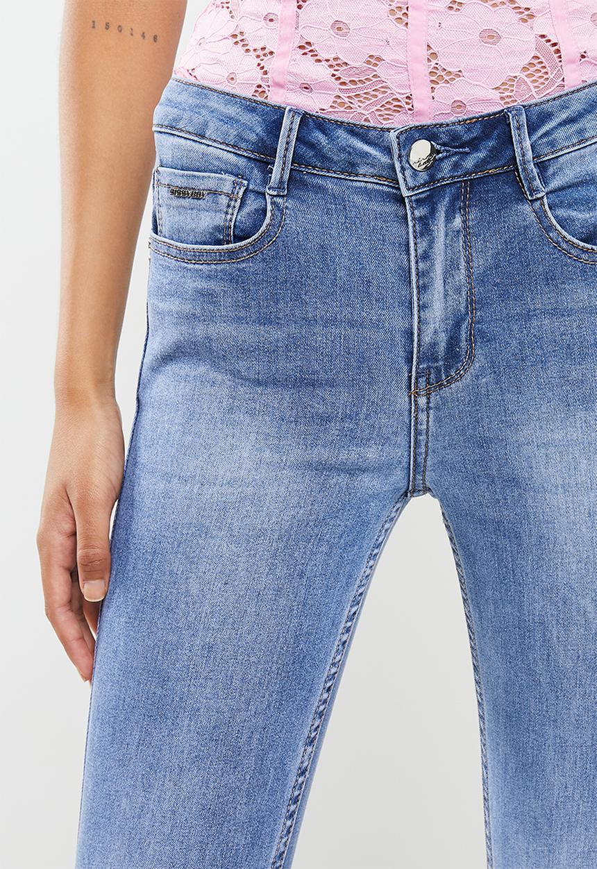 SISSY BOY - Axel stone wash with rips - blue 