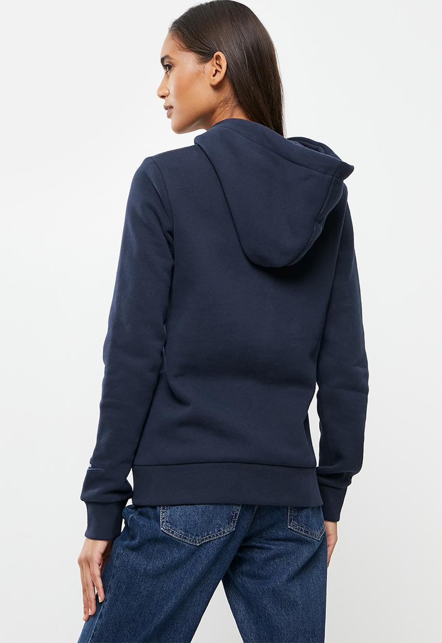 Superdry. - Collegiate cali graphic hoodie - nautical navy