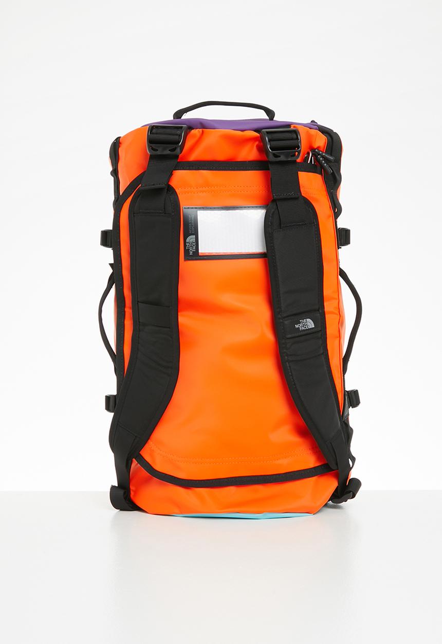 The North Face - Base camp duffel - s - red orange-transantarctic blue