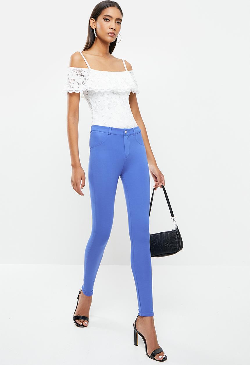SISSY BOY - Joey: axel sculpt in ponti knit - blue